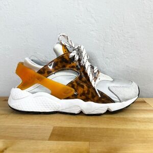 Nike Air Huarache Tortoise Shell Sneakers Shoes Women's Size 8.5 DQ9317